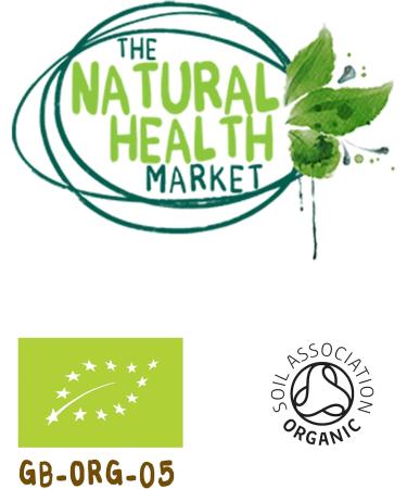 Organic Hibiscus Flower Capsules 700mg - 120 Count Pouch | Soil Association Certified | The Natural Health Market - Buy Online on SooperMarket.com