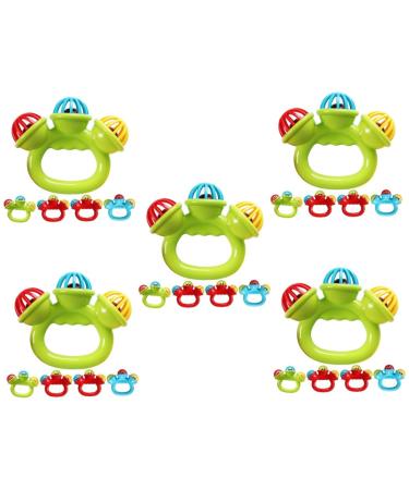 Abaodam 25 STK hand bell interactive toy toy cell phones for babies toys bite toys Kachtzeugen for toddlers ring shaker ring the bell