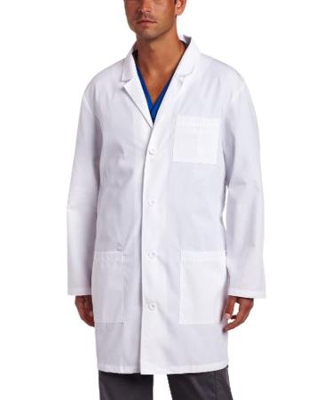 Dickies EDS Professional Lab Coat 37 83402 - Large White | Men & Women Scrubs - Buy Online on SooperMarket.com