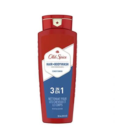 Old Spice High Endurance Conditioning Hair and Body Wash 18 Fl Oz Pack of 2