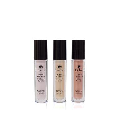 Gabriel Cosmetics Liquid Radiance Highlighter (Liquid Gold) - 0.25 Fl Oz - Natural, Vegan, Paraben-Free | Glowing Skin - Buy Online on SooperMarket.com