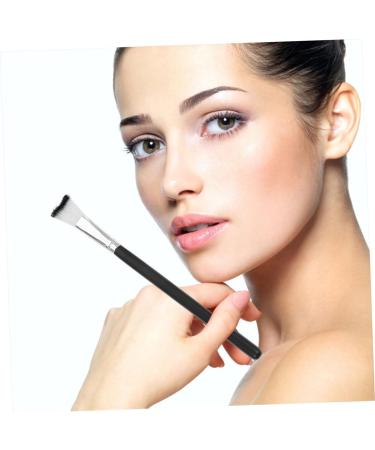 Baluue Makeup Tool Loose Powder Brush Nose Contour Brushes Blush Brush 18.50X1.00X1.00CM Black - Buy Online on SooperMarket.com