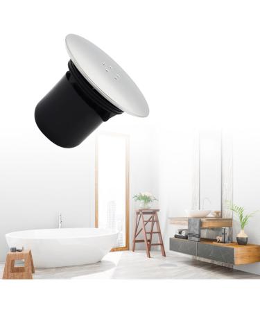 Plastic Shower Plughole Cover Shower Trap Cover Replacement Waste Drain Cap Tube Plug Anti-Odor Hole Cover Floor Drain Cover Round Hairs Catchers Plastic Shower Replacement - Buy Online on SooperMarket.com