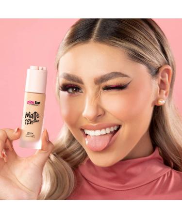 Matte Cover Liquid Makeup - Long-Lasting Foundation & Tinted Moisturizer | Control Shine with Model PKMHR300 - Buy Online on SooperMarket.com