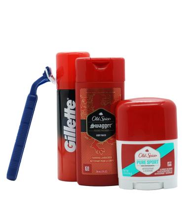 Handy Solutions 10 Piece Men's Travel Kit in Resealable Printed Bag - Buy Online on SooperMarket.com