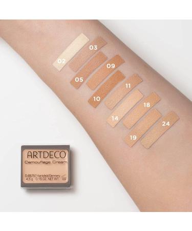 ARTDECO Camouflage Cream Concealer - High Coverage Makeup - Peach 4.5g - Buy Online on SooperMarket.com