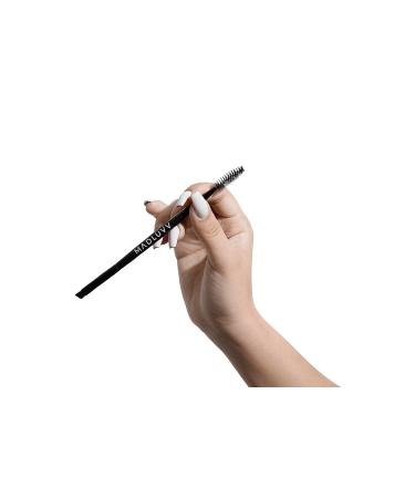 Duo Eyebrow Brush by Madluvv - Professional Angled Brush & Spoolie for Precision Defining & Shaping | Ideal for Makeup Artists & Beauty Enthusiasts | International Shipping Available - Buy Online on SooperMarket.com