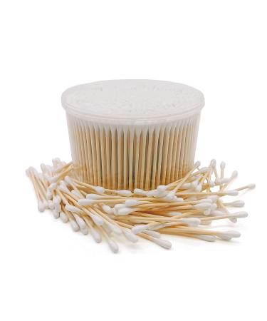 Bamboo Cotton Swabs, Biodegradable Wood Cotton Buds 1000pcs Bamboo 1000pcs