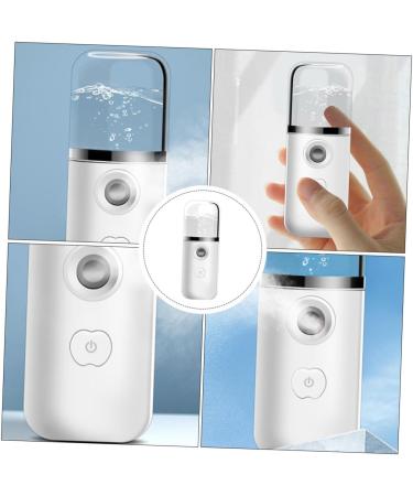 Healeved Hydrating Instrument Nano Mist Sprayer Portable Face Steamer Nano Face Steamer Abs White - Buy Online on SooperMarket.com