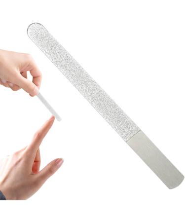 Wontool Professional Nail Files - Stainless Steel Manicure Files - Toenail File for Natural Nails Pedicure Tool Nail Care for Home Salon or Travel Use A-12 short - Buy Online on SooperMarket.com