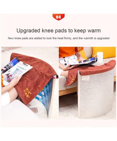 ZCBYBT Desk Heater - Fast Heating Arc Heater Graphene Carbon Crystal Leg & Foot Warmer Quiet Operation for Comfort - Buy Online on SooperMarket.com