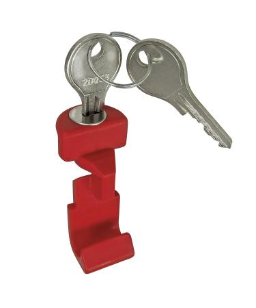 KLICKfix Accessory Button Red With Lock New Black 27.5 x 2.10-Inch