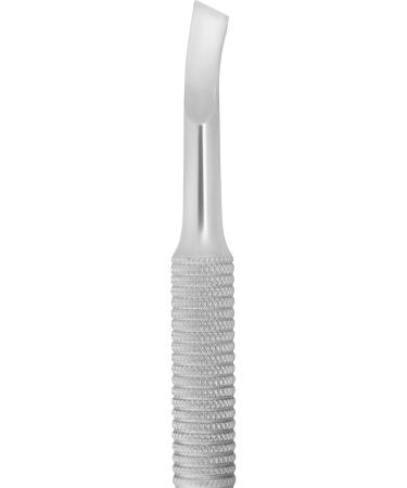 Staleks Pro Expert 30 Type 4.3 Cuticle Pusher with rounded and bent blade side - Left-Handed User Friendly - Model PE-30/4.3 - Buy Online on SooperMarket.com