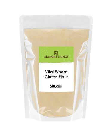 Vital Wheat Gluten Flour 500g by Manor Springs