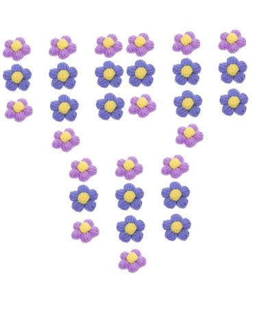 EXCEART 30 Pcs Hairpin Accessories Tiara Hat Accessories Headdress Material Toddler The Flowers Flower Hair