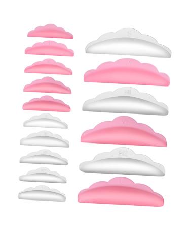 Gogogmee 20 Pairs Eyelash Aid Lash Lift Pads Large Lash Lift Tools Makeup Tools Lash Lift Pads for Make up Eyelash Pads Eyelash Lifting Pads Reusable Lash Lifting Pads Lash Lift Pads Medium