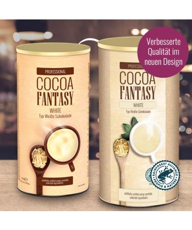 Buy Cocoa Fantasy White Drinking Chocolate 850g | Rich 29% Cocoa Powder for Hot White Chocolate - Buy Online on SooperMarket.com