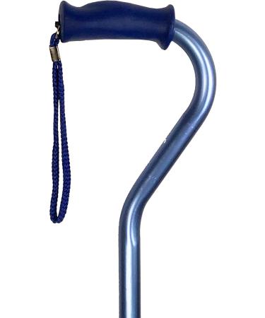 PCP Cane Hand Grip Replacement Medium-Firm Split Rubber Palm Cane Grips Blue - Buy Online on SooperMarket.com