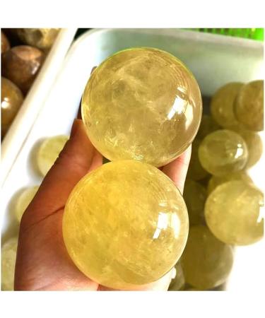 Collection Natural Citrine Crystal Quartz Sphere Healing Crystal Ball Globe for Feng Shui Decoration Specimen (Size : 100g) - Buy Online on SooperMarket.com