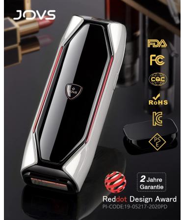Jovs X IPL Hair Removal Device - Painless 3-in-1 Solution for Body Face & Intimate Areas | Alternative to Laser Hair Removal for Men & Women - Buy Online on SooperMarket.com