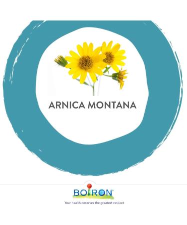 Arnica Montana 30ch Pack of 3 tubes Boiron Homeopathic Medicine Multi Dose Tube & Arnicare Bruise Swelling Bumps and Oedema Natural Sourced 45 Gram - Buy Online on SooperMarket.com