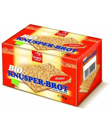 Linea Natura Organic spelt crispy bread (2 x 75 g)