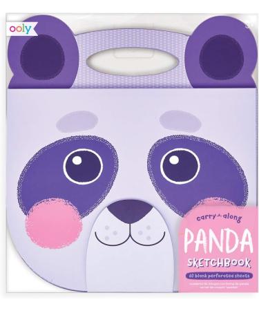 OOLY Carry Along Kids Animal Sketchbook - Panda | 60 Perforated Sheets - Buy Online on SooperMarket.com