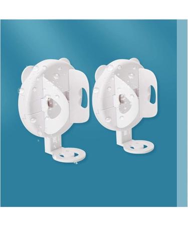 Elzey Electric Toothbrushes - 2-Piece Wall-Mounted Holder | Creative Bathroom Storage Frame - Buy Online on SooperMarket.com