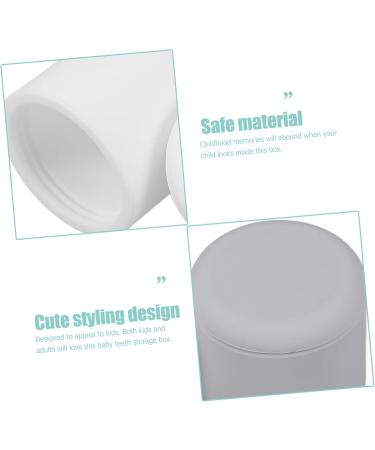 PLAFOPE 2pcs Teeth Storage Box Tooth Fairy Holder Tooth Saver Tooth Fairy Container - Buy Online on SooperMarket.com