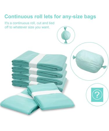 Janibell Akord 330 Compatible Diaper Pail Liner Refills - Green, Lightly Scented (6 Pack) - Buy Online on SooperMarket.com