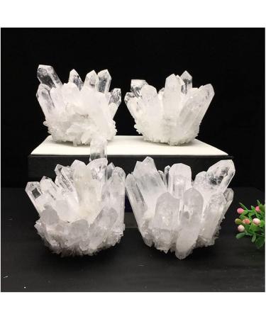 Gift Natural Beautiful White Crystal Cluster Quartz Raw Ore Home Decor Crafts Ornaments Specimens for Healing Crystals (Size : 600-700g) - Buy Online on SooperMarket.com