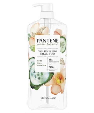 Pantene Essential Botanicals White Tea and Cucumber Volumizing Shampoo & Conditioner Set - 38.2 oz - Paraben, Dye, Mineral Oil, Phthalate, and Phosphate Free - Buy Online on SooperMarket.com