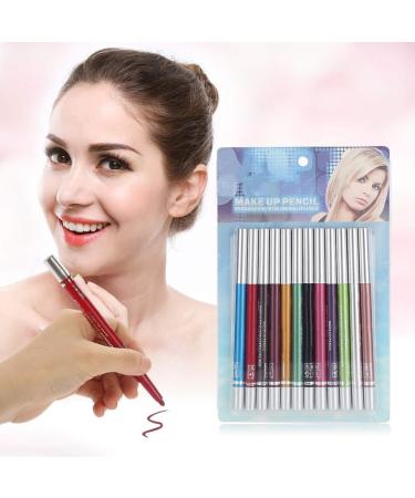 12 Colors Eye Shadow Pencil Pencil for Make Up Women - Buy Online on SooperMarket.com