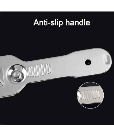 Calakono Klingenschaber Tool | Stainless Steel Razor Scraper & Hand-held Window Scrub | Car Windshield Cleaning Tool with 5 Spare Blades - Shop Now! - Buy Online on SooperMarket.com