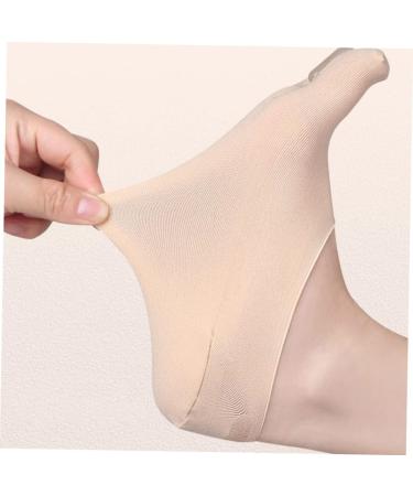 FOMIYES Mens Invisible Toe Separator Boat Socks - 1 Pair | Men & Women Orthodontic Toe Correcting Socks | Comfortable Toe Wraps & Bandages - 17.8x8cm - Buy Online on SooperMarket.com