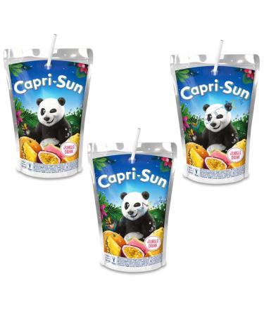 3 x Capri Sun Jungle Fruit Juice 200ml