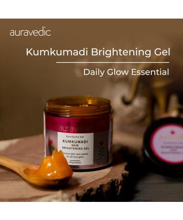 Kumkumadi Gel - Saffron Infused Moisturizer for Dull Skin | Hydrating & Illuminating Face Cream for All Skin Types | 3.53 Oz/100g - Buy Online on SooperMarket.com