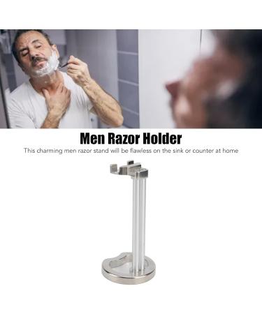 Metal Rasi Stand for Manual Shaving | Razor Holder & Hairdressing Accessories for Men | Premium Foster Tools - Buy Online on SooperMarket.com