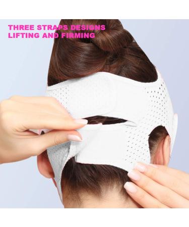 V Line Lifting Mask - Double Chin Reducer & Facial Slimming Strap | Elastic Face Shaping Bandage for Tightening & Lifting - Buy Online on SooperMarket.com