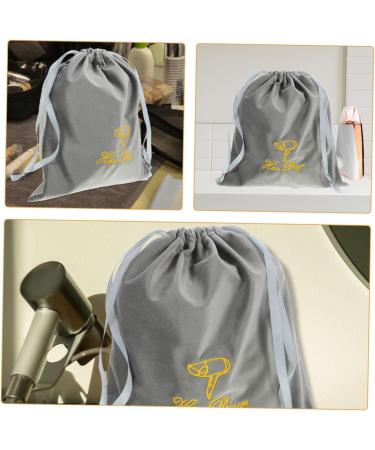 Mikinona 3pcs Hair Dryer Storage Bag Blow Dryer Hair Dryer Organizer Classic Curling Iron Fabric Travel 25.00X22.00X0.50CM 1 - Buy Online on SooperMarket.com