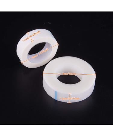 FEPITO Eyelash Tape Set - 8 Rolls White Eyelash Tape & 4 Rolls Micropore Tape for Eyelash Extensions - 12 Pieces in 1 Pack - International Shipping - Buy Online on SooperMarket.com