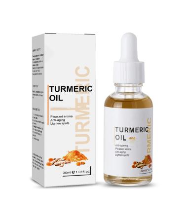 Turmeric Dark Spot Corrector Serum Face Serum for Women Hydrating Serum Serum Face Oils Anti Aging Lightening Brightening Face Serum for Pure Skin Glow Reduce Wrinkles Dark Spots for Body &Face (1PC)