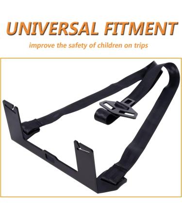 Poweka Universal ISOFIX Adapter Kit for Child Seat Anchors - Steel Bracket with Fixing Strap - Buy Online on SooperMarket.com
