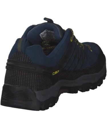 CMP Rigel Boys Trekking & Hiking Shoes - 38 EU - Blue Ink & Yellow - Best for Outdoor Adventures - Buy Online on SooperMarket.com
