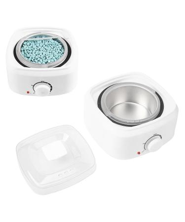 Mini Wax Sail | Small Wax Warmer for Hair Removal | Transparent Lid Wax Heater for Body Spa Salon (EU Connector) - Buy Online on SooperMarket.com