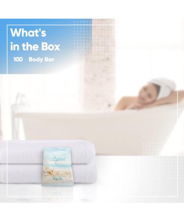 Shoppe Aqua Organics Bar Soap 1 oz Travel Size - Case of 100 | Beach Hotel Amenities - Buy Online on SooperMarket.com