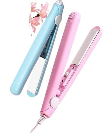 Mini Hair Curler & Straightener 2 in 1 - Dual-Use Bangs Styling Tool for Effortless Curls & Sleek Hair - Buy Online on SooperMarket.com