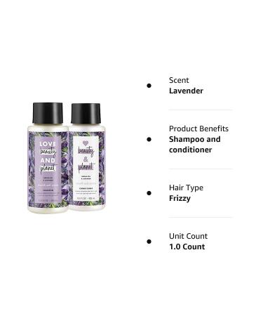 Love Beauty & Planet Argan Oil & Lavender Shampoo & Conditioner Set 13.5oz - Buy Online on SooperMarket.com