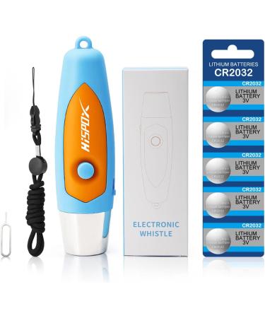 HISPOX Electronic Whistle for Coaches - Loud Volume Hand Whistle with Lanyard - 3 Tones, Blue - Buy Online on SooperMarket.com