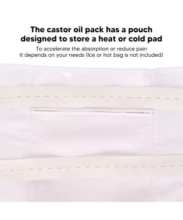 Buy Reusable Casting Oil Pack Set for Sleep & Liver Detox | Compressing Ribinus Oil Wraps - Buy Online on SooperMarket.com